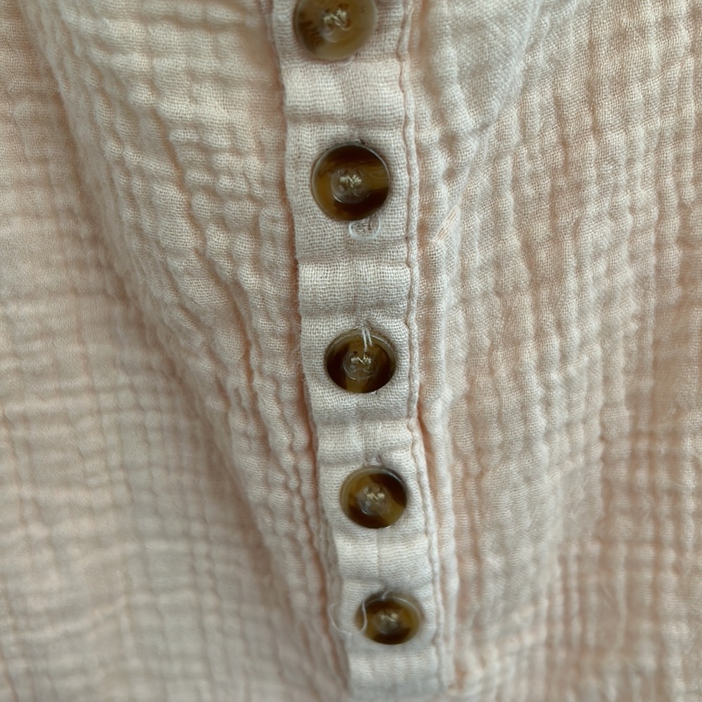 Beachwood Baby Muslin Cotton Romper - Picture 3 of 5